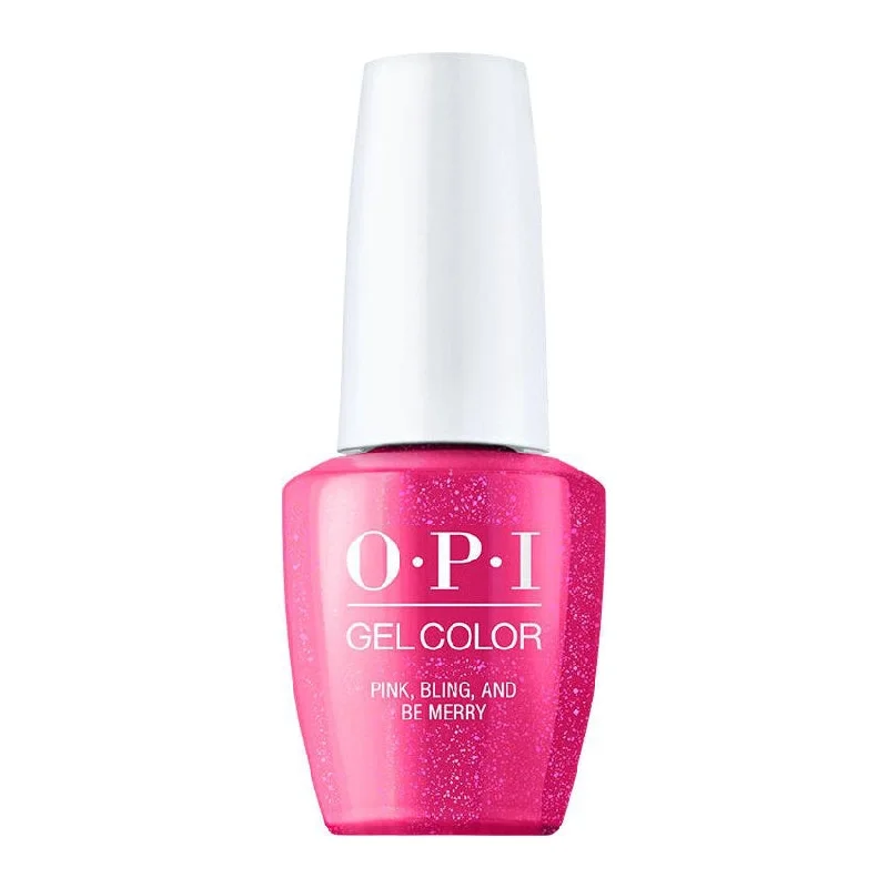 Platinum nail polish for platinum elegance-OPI GelColor Jewel Be Bold Collection Pink, Bling And Be Merry