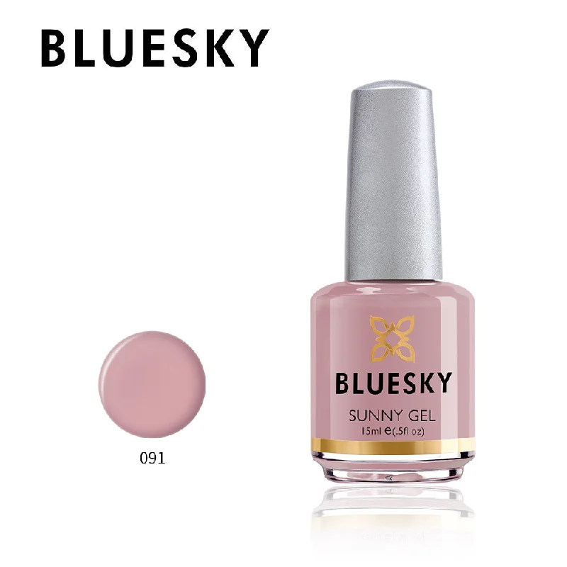 Feather nail polish for feather designs-Bluesky Sunny Gel 15ml nail polish 091 DEEP FAWN