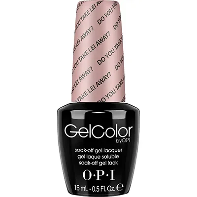 Subtle nail decals for subtle flair-OPI GC - DO YOU TAKE LEI AWAY 15ml