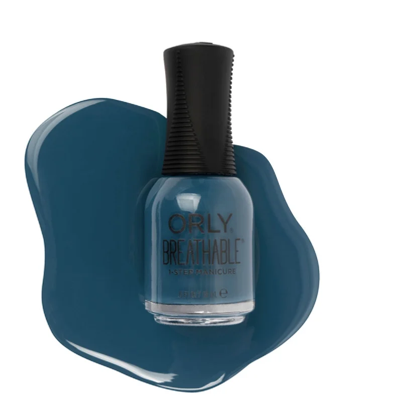 Diagonal nail polish for diagonal elegance-Orly Nail Lacquer Breathable - I’m Easily Suede - #2060104