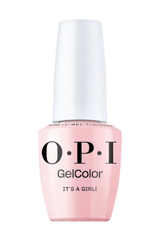 Moon nail studs for moon shine-NEW! OPI GelColor Intelli-Gel It's A Girl! .5 oz.