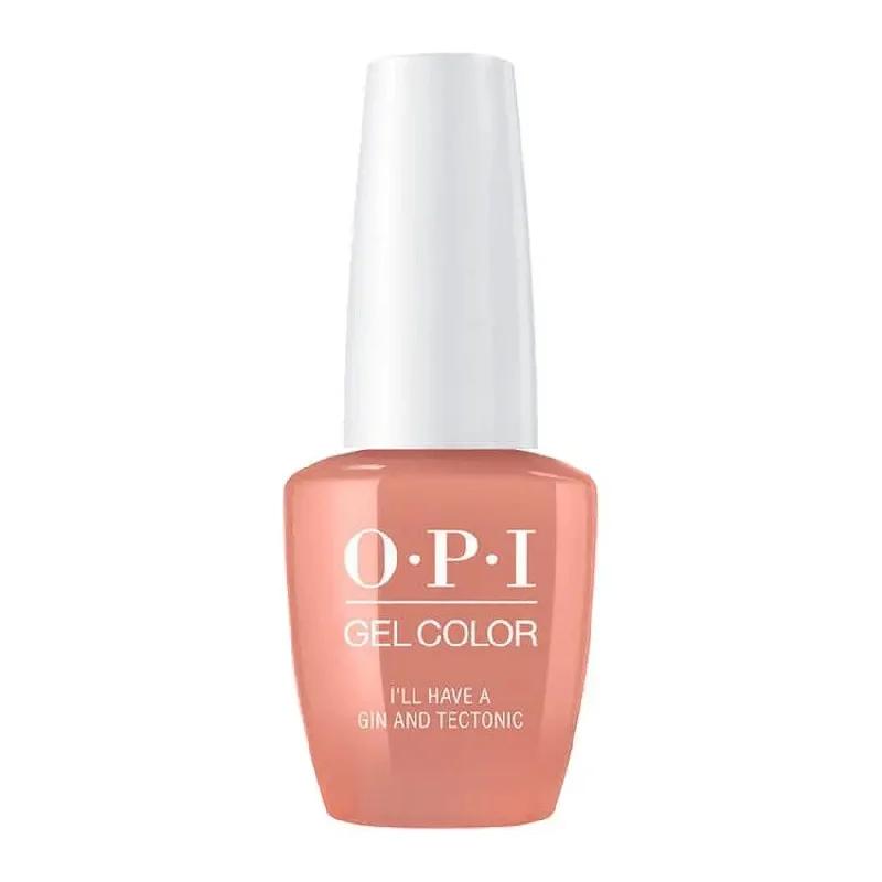 Radiant nail polish for radiant shine-OPI GelColor I'll Have A Gin And Tectonic