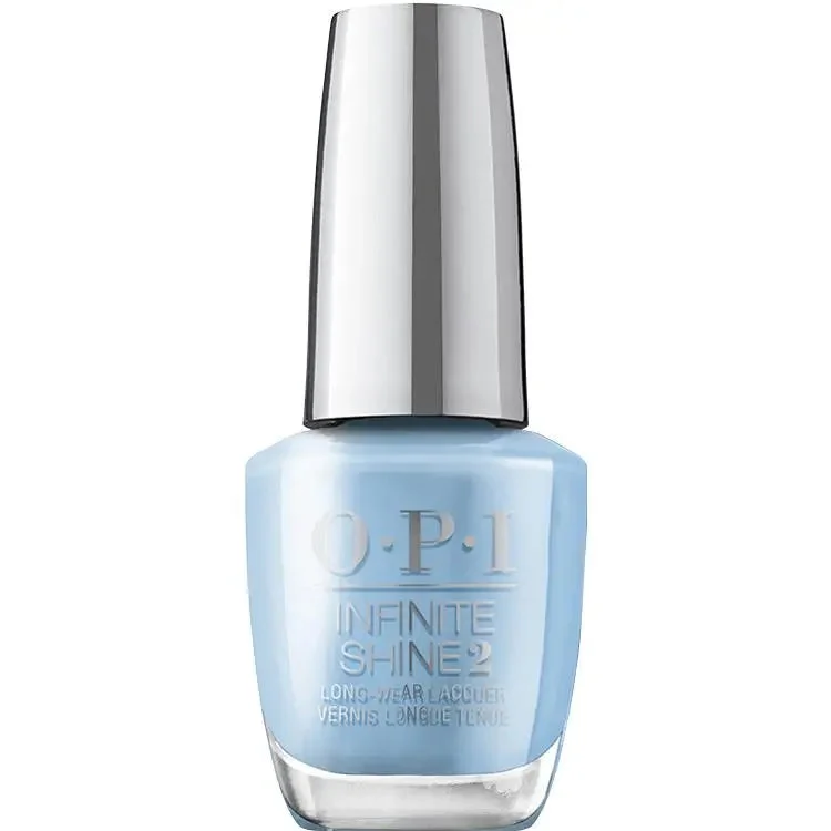 Soft nail wraps for gentle designs-OPI Infinite Shine Mali-blue Shore