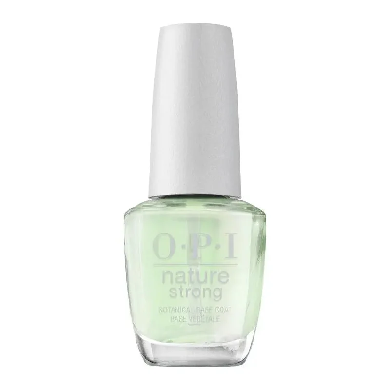 Feather nail wraps for feather beauty-OPI Nature Strong Botanical Base Coat