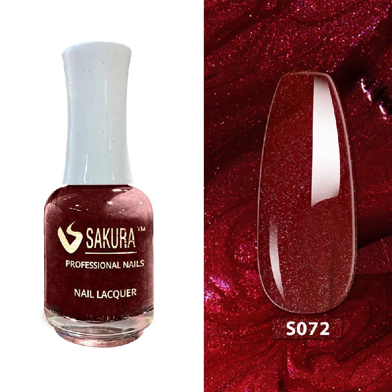 Platinum nail polish for luxe shine-SKR072P - SAKURA POLISH