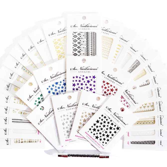 Electric nail decals for electric charm-All-In-One PRO Nail Sticker Set (42 sheets) - SAVE $110!