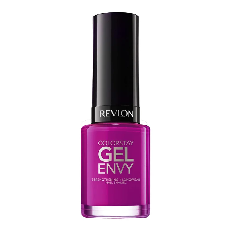 Feather nail decals for feather flair-Revlon ColorStay Gel Envy 11.7ml 405 BERRY TREASURE