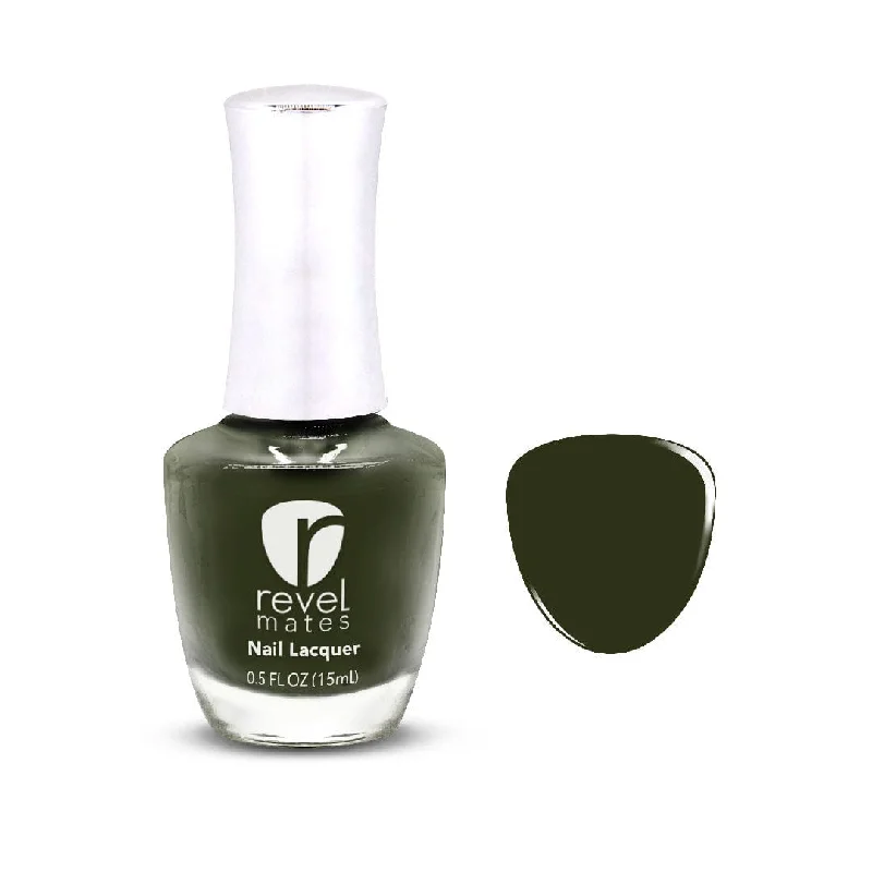 Vivid nail wraps for vivid charm-P413 Wicked Green Crème Nail Polish