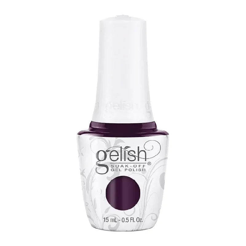 Plush nail decals for plush beauty-Gelish Soak-Off Gel Polish Plum Tuckered Out