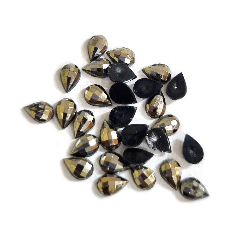 Arrow nail decals for arrow flair-500 Pcs Pkg.4x6mm Metallic Rhinestones for art, crafts, dress and Jewelry making