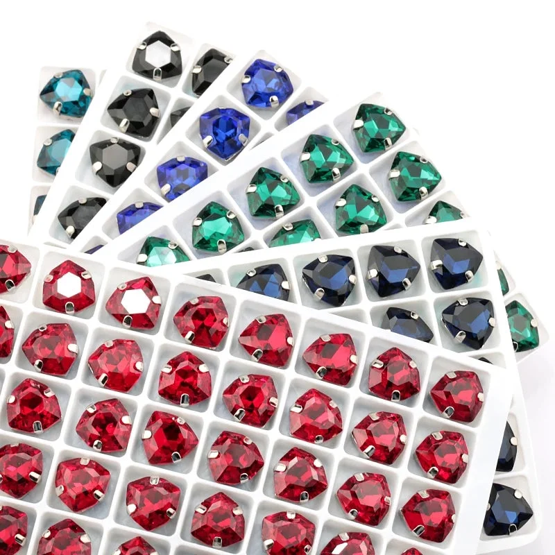 Twinkle nail decals for twinkle charm-12 mm claw seam glass rhinestone sample box set