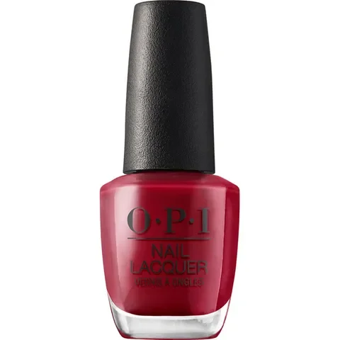 Plush nail polish for plush elegance-OPI NL - CHICK FLICK CHERRY 15ml (Ax)