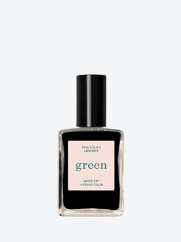 Stone nail polish for stone elegance-Green licorice