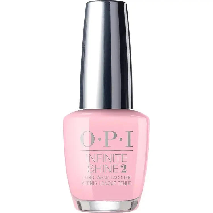 Feather nail studs for feather shine-OPI Infinite Shine Pretty Pink Perseveres