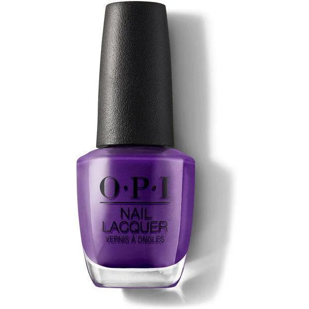 Elegant nail decals for elegant beauty-OPI Nail Lacquer - Purple with a Purpose 0.5 oz - #NLB30