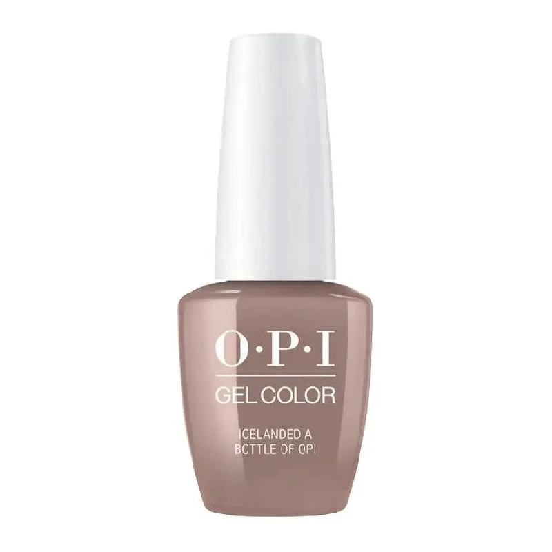 Flash nail wraps for flash beauty-OPI GelColor Icelanded A Bottle Of OPI