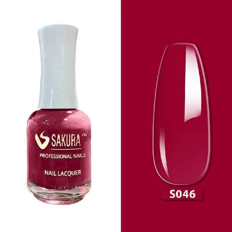 Mirror nail decals for sleek finishes-SKR046P - SAKURA POLISH