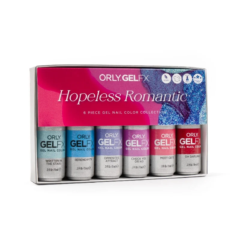 Prism nail polish for rainbow effects-Hopeless Romantic 6PIX Gel Nail Color