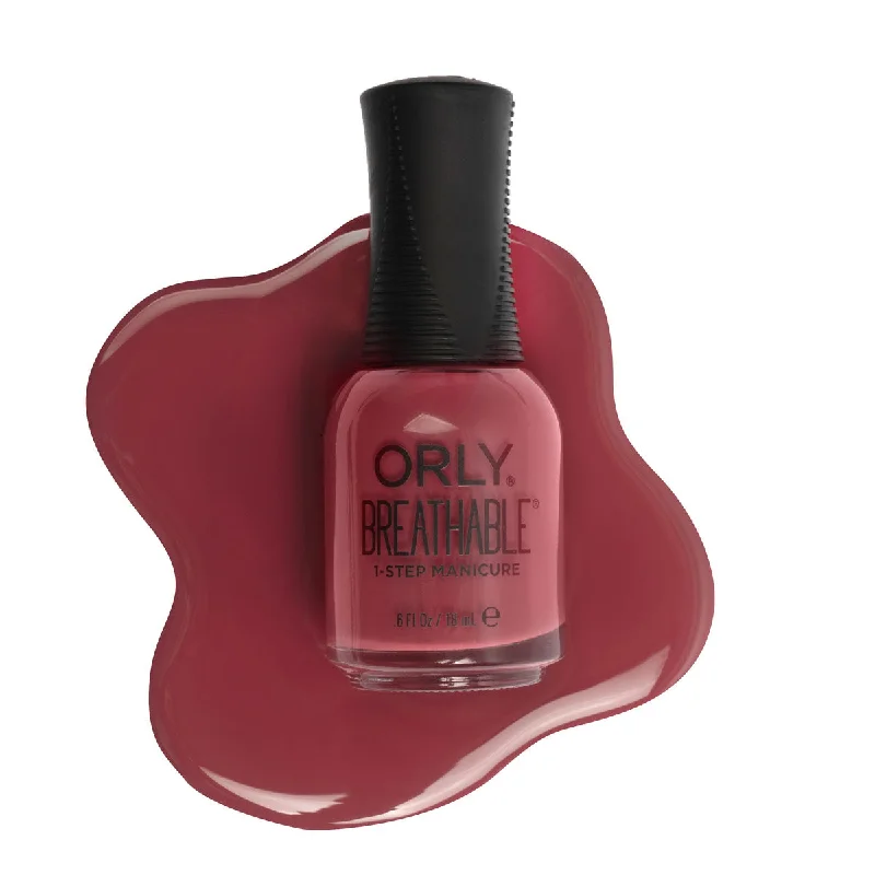 Aztec nail polish for aztec elegance-Orly Nail Lacquer Breathable - We Flannel-ly Made It - #2060106