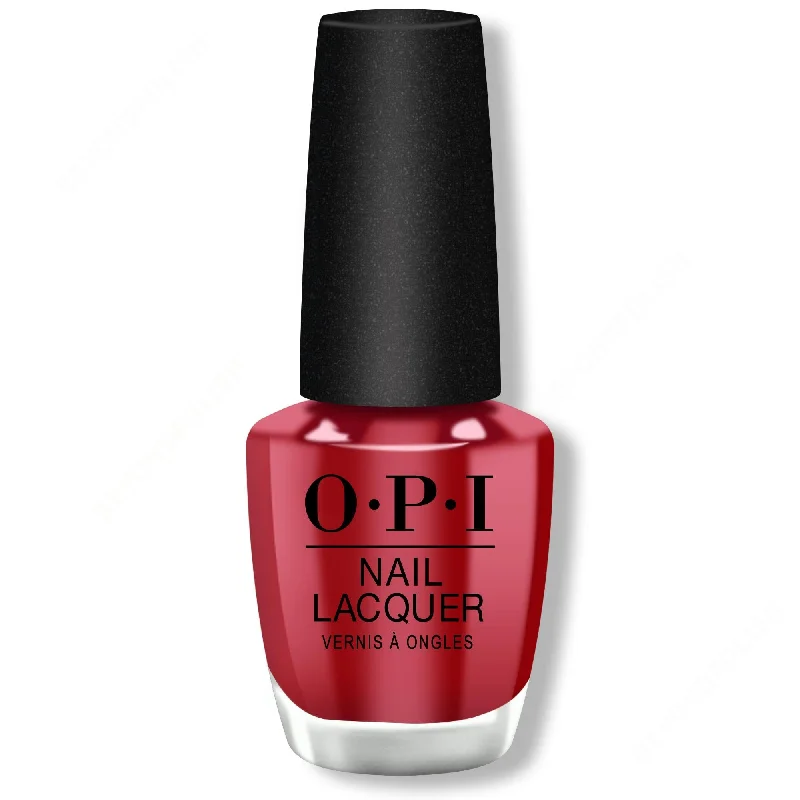 Vivid nail wraps for vivid designs-OPI Nail Lacquer - Red Hot Rio 0.5 oz - #NLA70