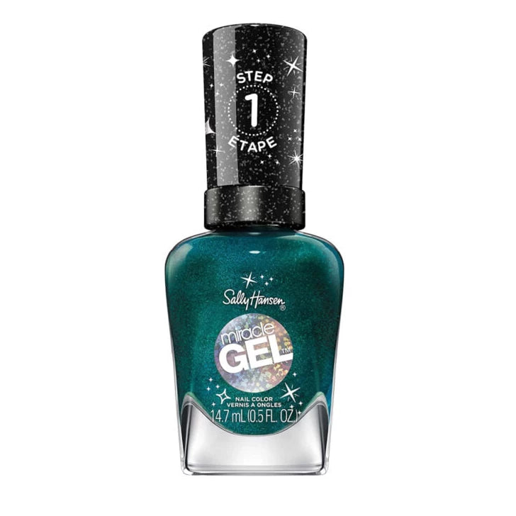 Mirror nail gems for mirror charm-Sally Hansen Miracle Gel 912 Me My Elf & I