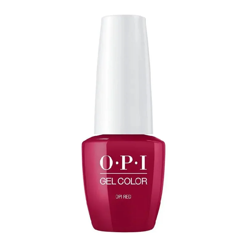 Moon nail wraps for moon beauty-OPI GelColor OPI Red