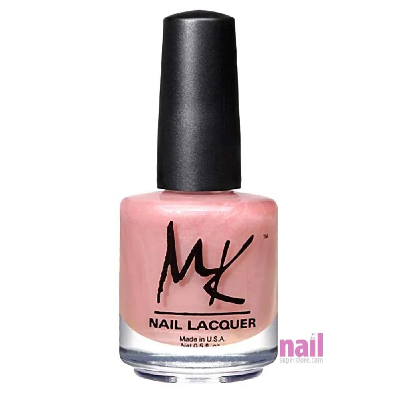 Platinum nail studs for platinum charm-MK Nail Polish | Sheer Pink - 0.5 oz